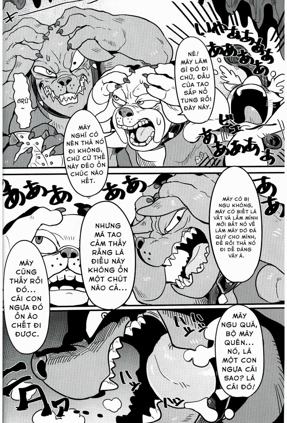 Một buổi sếch giữa ngựa và chó Oneshot trang 5