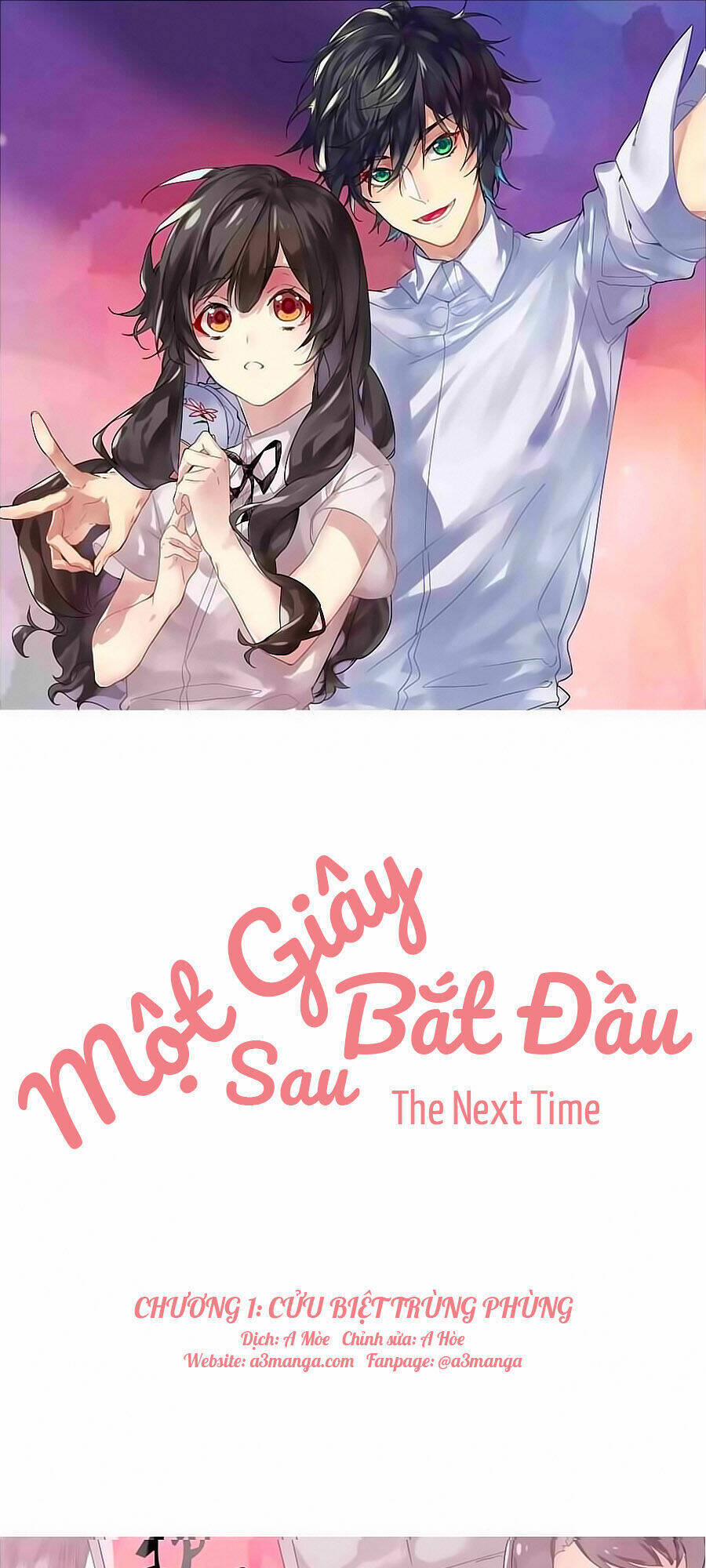 Một Giây Sau Bắt Đầu 1 trang 1