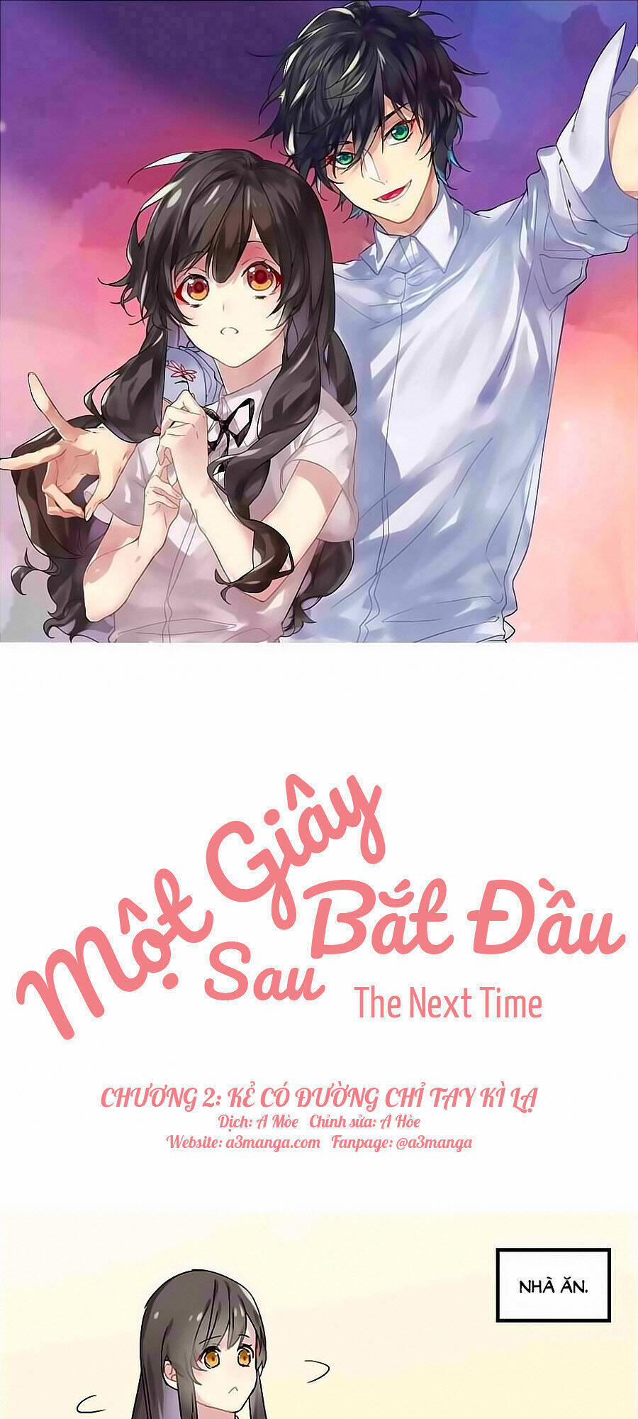 Một Giây Sau Bắt Đầu 2 trang 1