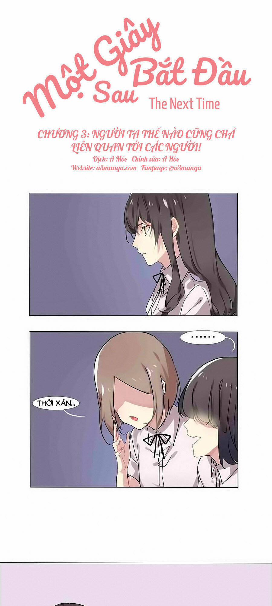 Một Giây Sau Bắt Đầu 3 trang 1