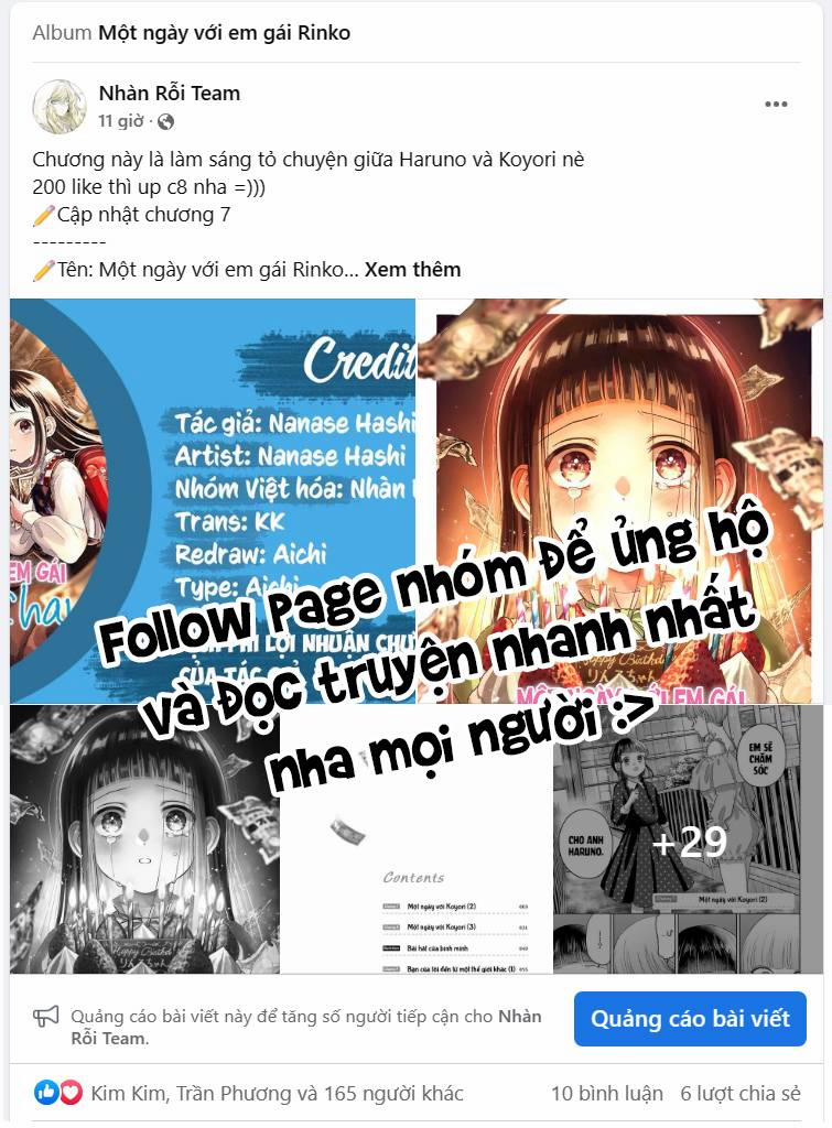 Một Ngày Với Em Gái Rinko 7 trang 33