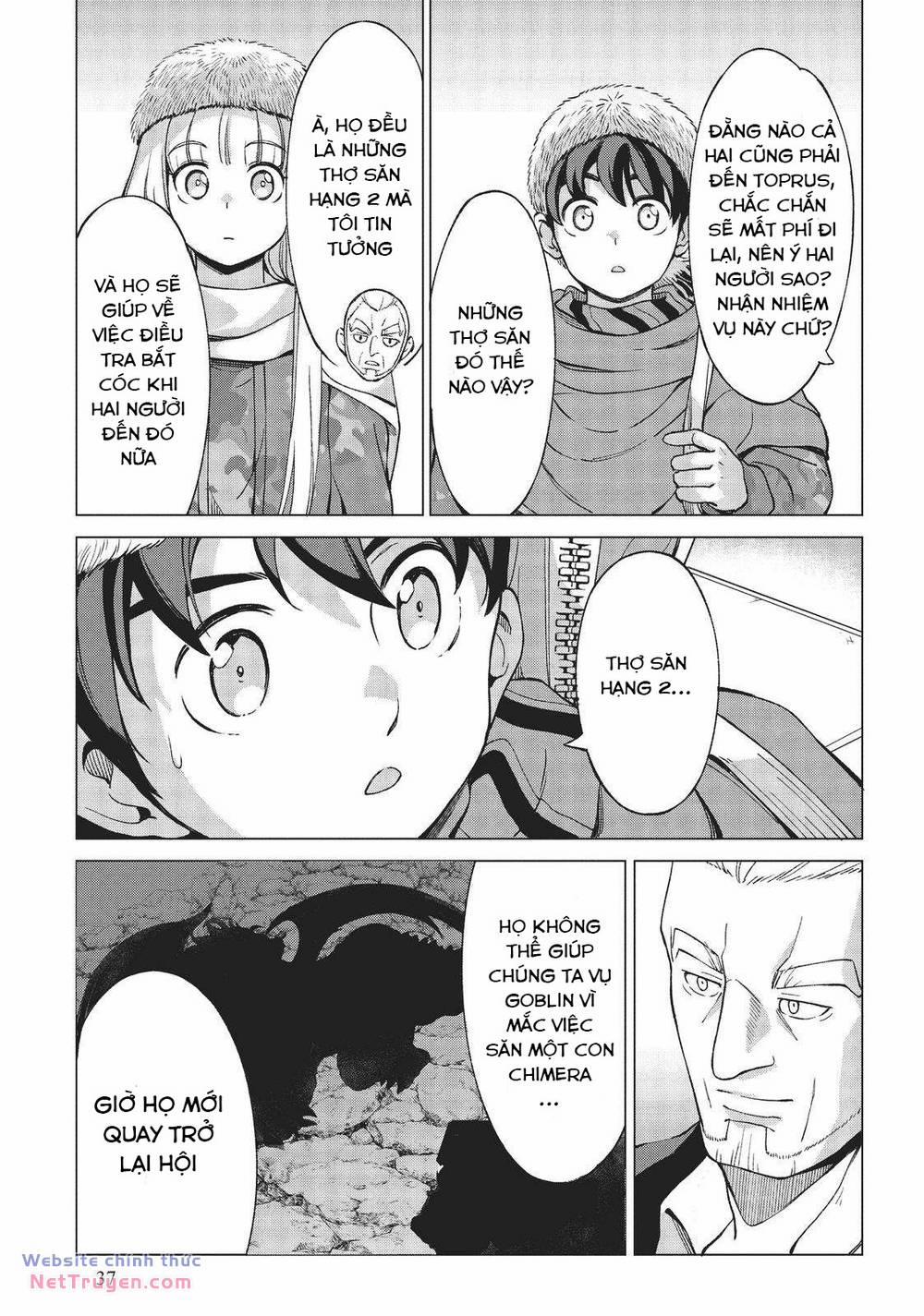 Một Thợ Săn Nhanh Nhẹn Ở Hokkaido Bị Ném Vào Một Thế Giới Khác 9 trang 36