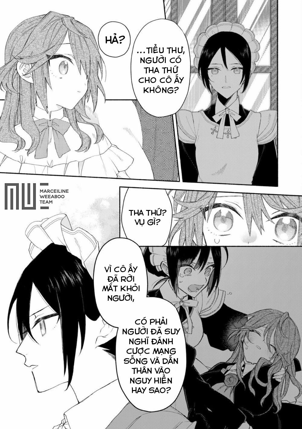 Moto Akuyaku Reijo Makimodotta No De Ouji-Sama Kara Tousou Shiyou To Omoimasu! 3 trang 18