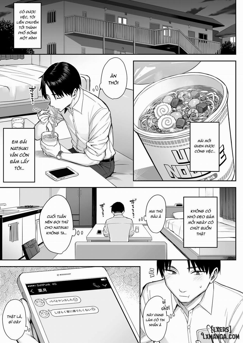 Moto InCha no Kyonyuu Yariman Imouto ga Erosugite, Onii-chan wa Mou...!! 4 Oneshot. trang 4