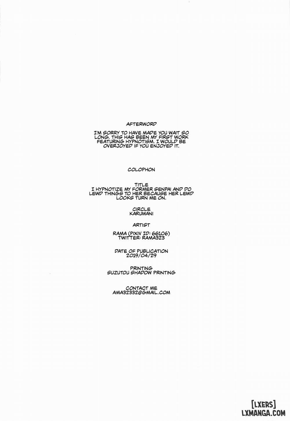 Moto Senpai ga Eroi Kakkou de Muramura Oneshot trang 18