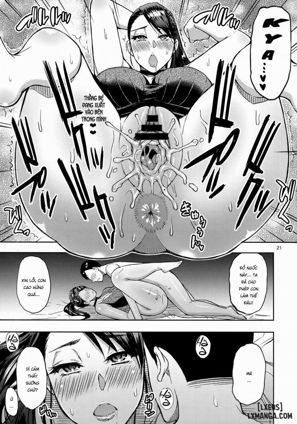 Motoyan Hitozuma Jukujo no Oba-san ni Seishori o Onegai shita Oneshot trang 19
