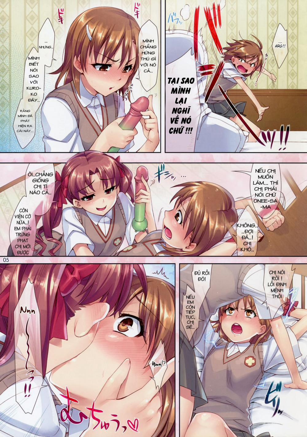 Mousou Railgun (Toaru Kagaku No Railgun) Oneshot trang 5