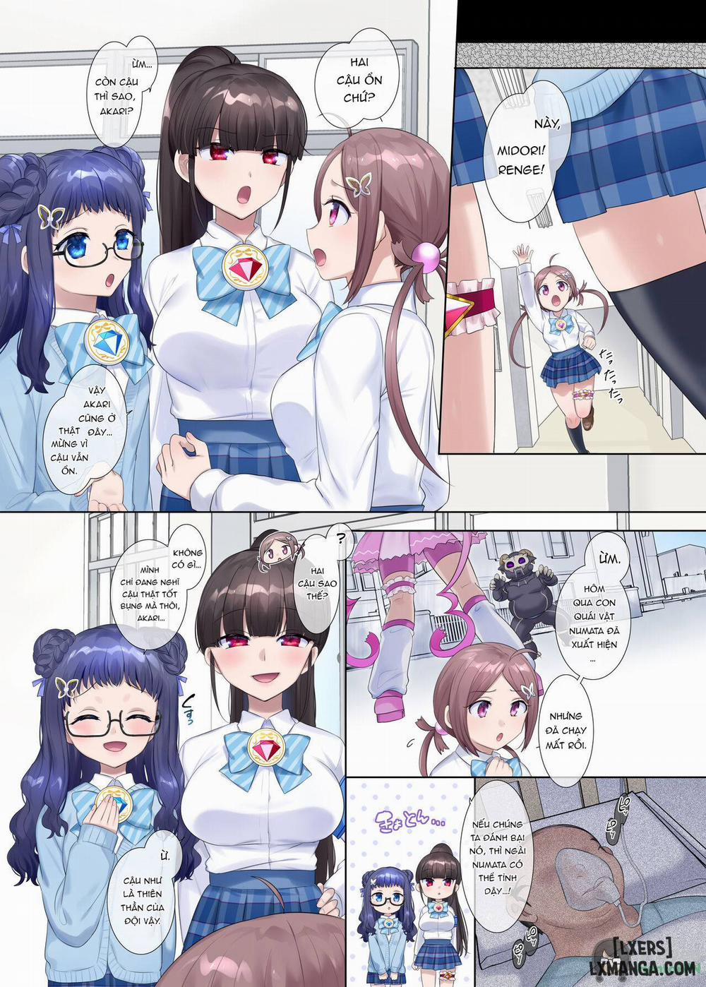 Mugen Seiki EX-Phantom season 2 ~Kokoro o Otosareru Hiiro no Mahou Shoujo~ Oneshot trang 57