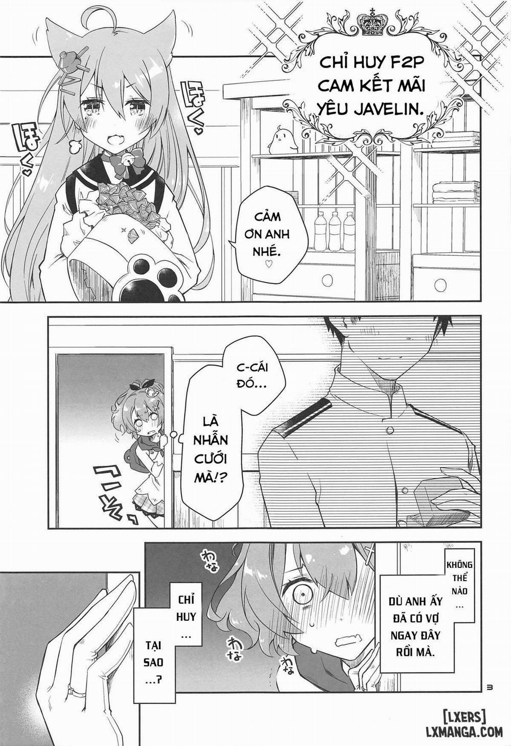 Mukakin Shikikan wa Javelin ni Eien no Ai o Chikau Oneshot trang 2