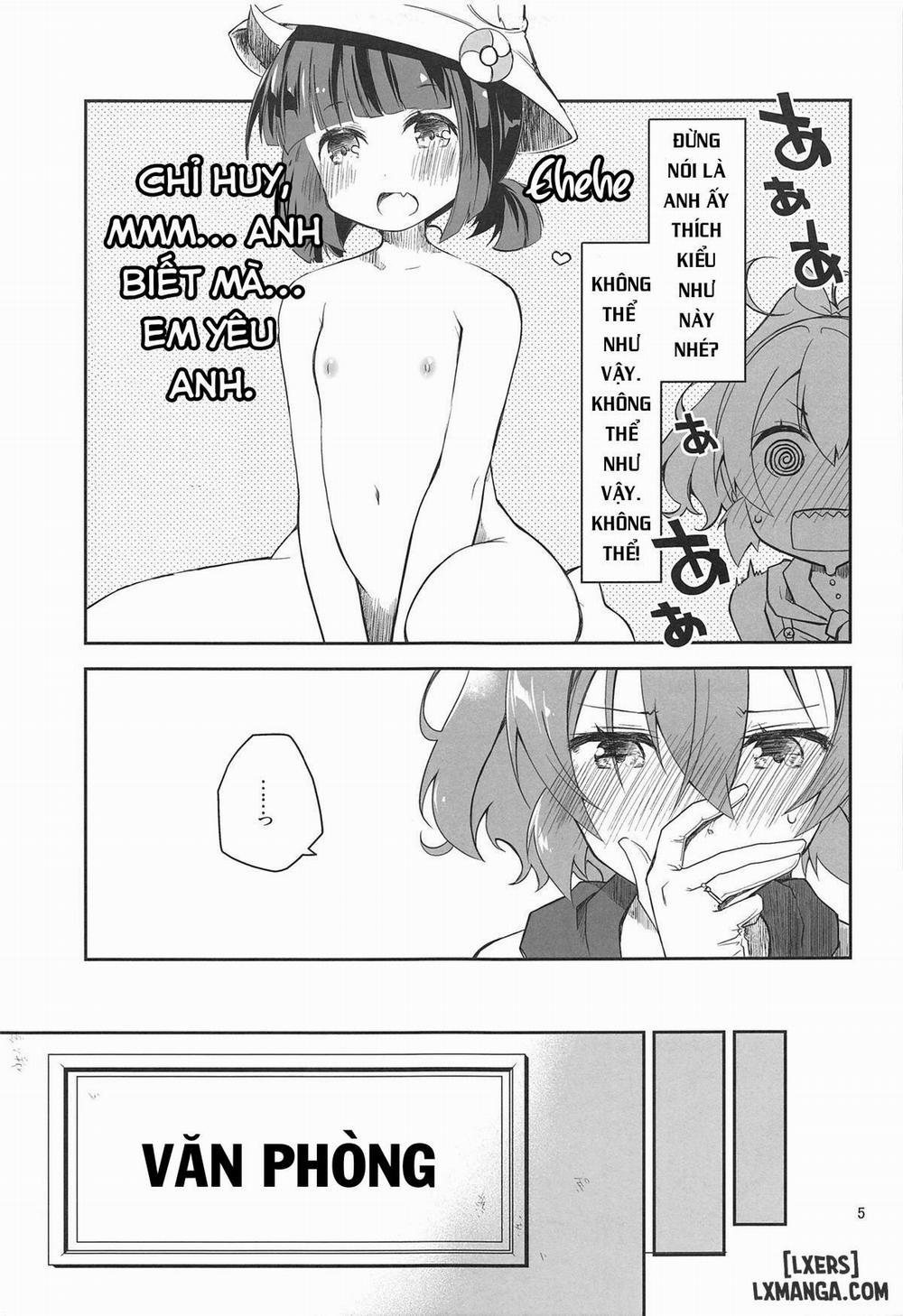 Mukakin Shikikan wa Javelin ni Eien no Ai o Chikau Oneshot trang 4