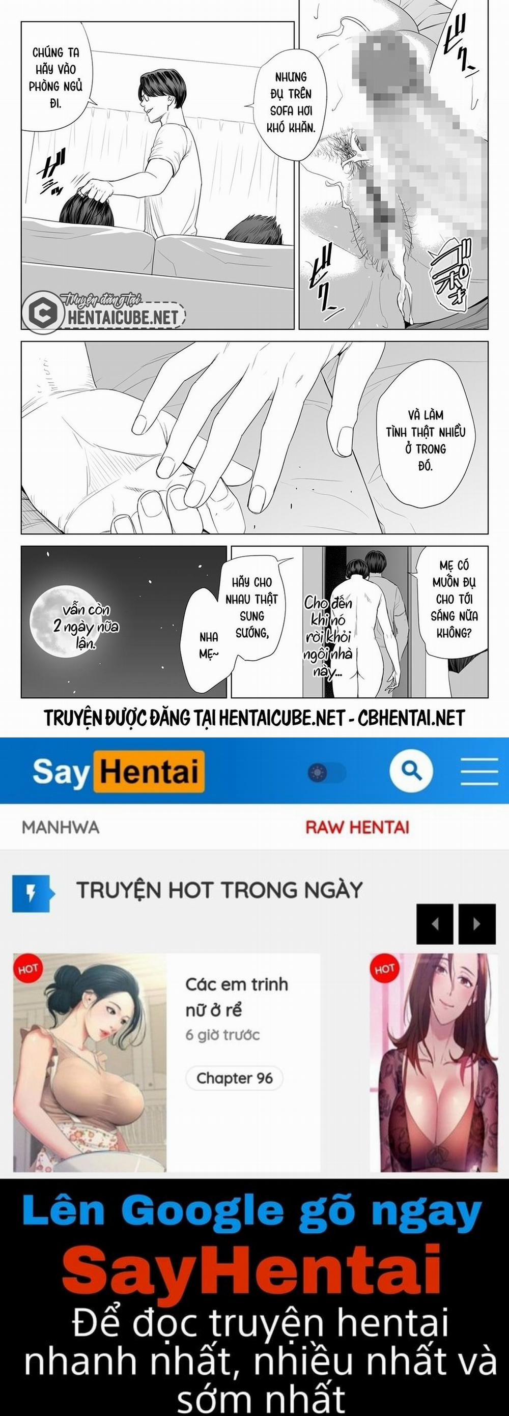 Mượn nhờ mẹ vợ | Gibo no Tsukaeru Karada Part 2 - END trang 40