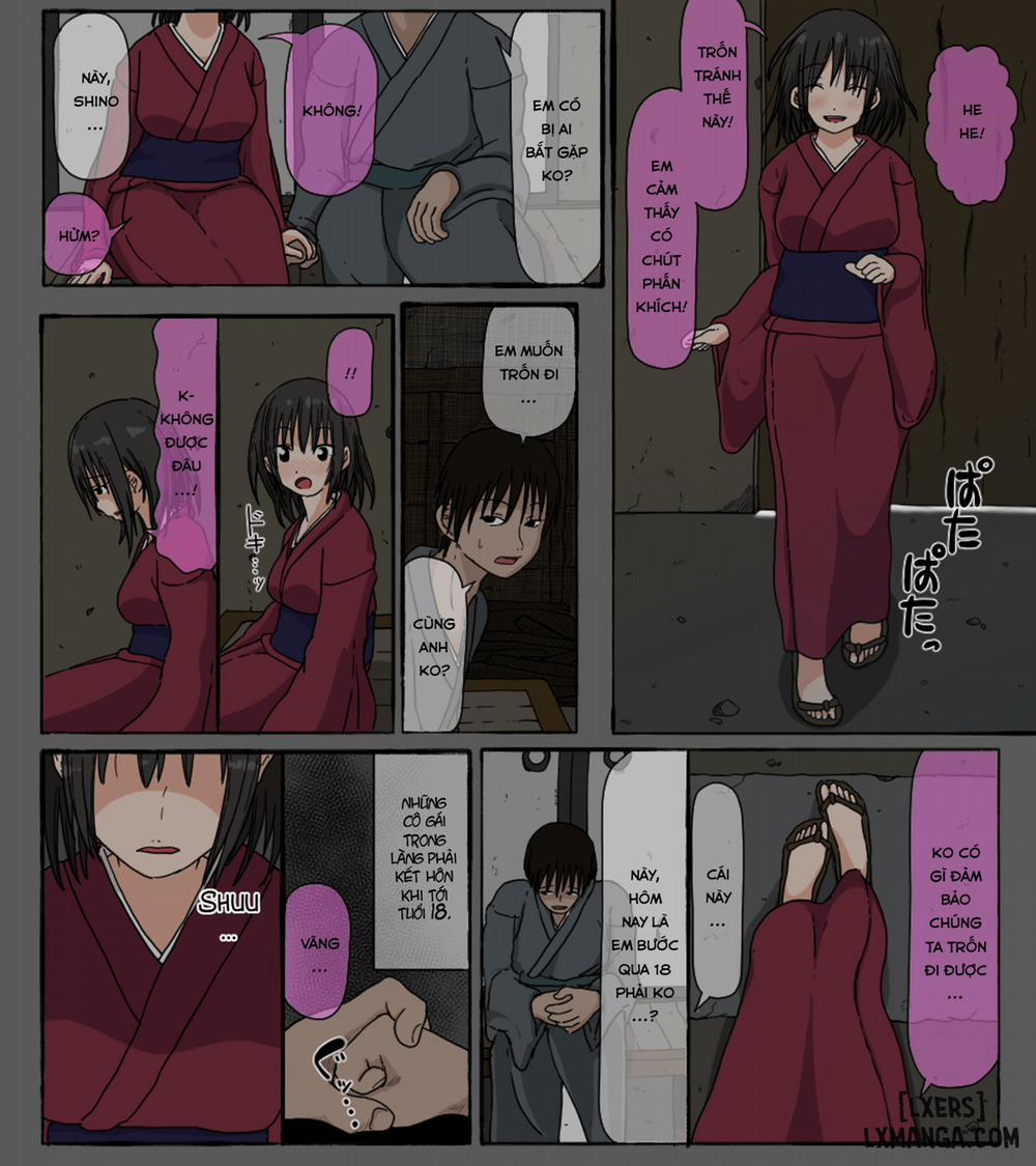 Mura no Okite ~Koibito wa Ore no Mae de Hoka no Otoko to Fuufu ni Naru Oneshot trang 3