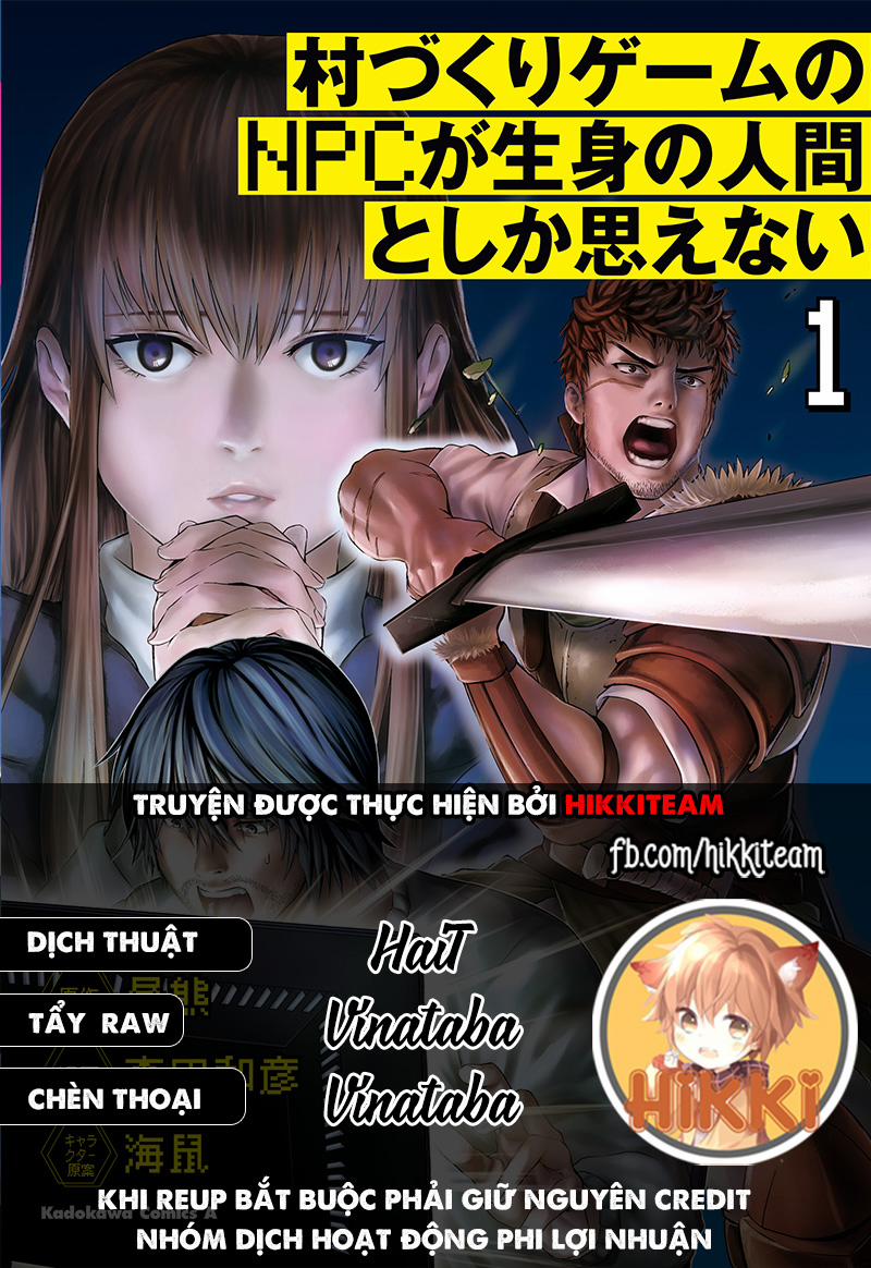 Murazukuri Game no NPC ga Namami no Ningen to Shika Omoe Nai 31 trang 0