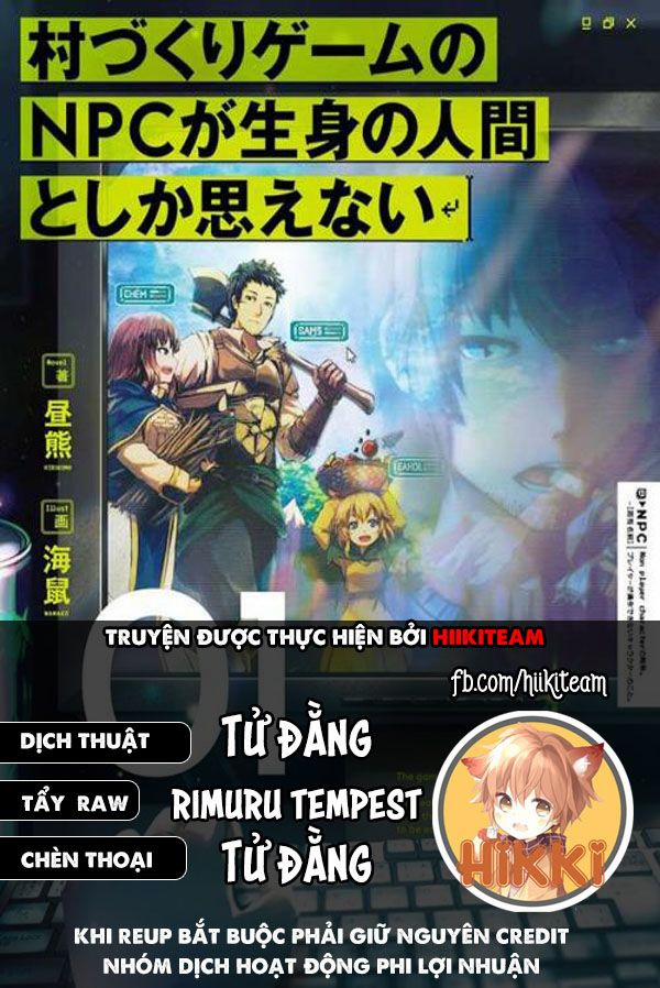 Murazukuri Game no NPC ga Namami no Ningen to Shika Omoe Nai 41 trang 0