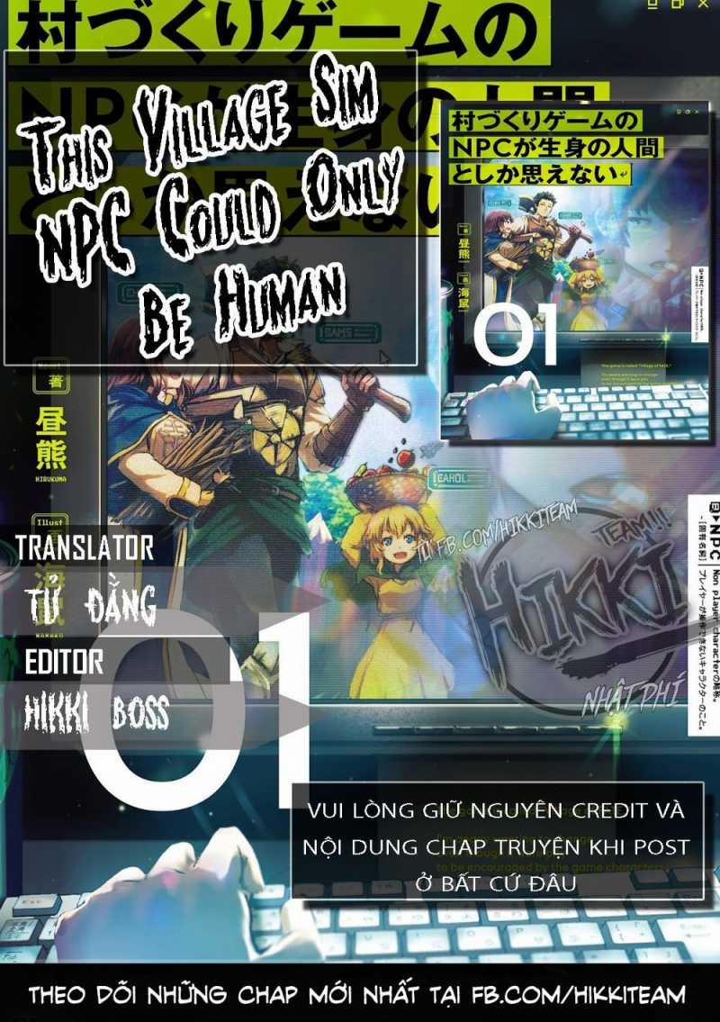 Murazukuri Game no NPC ga Namami no Ningen to Shika Omoe Nai 7 trang 0