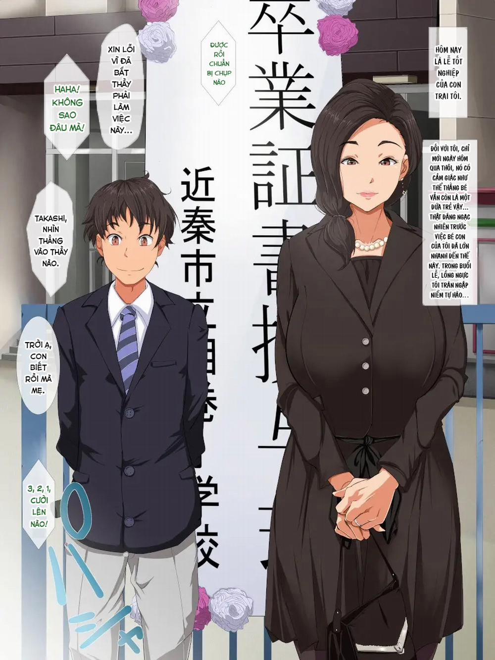 Musuko no Somatsuna Mono de Manzoku Shite ita Kyonyuu Haha o Okashite Mezame Saseru Oneshot trang 2