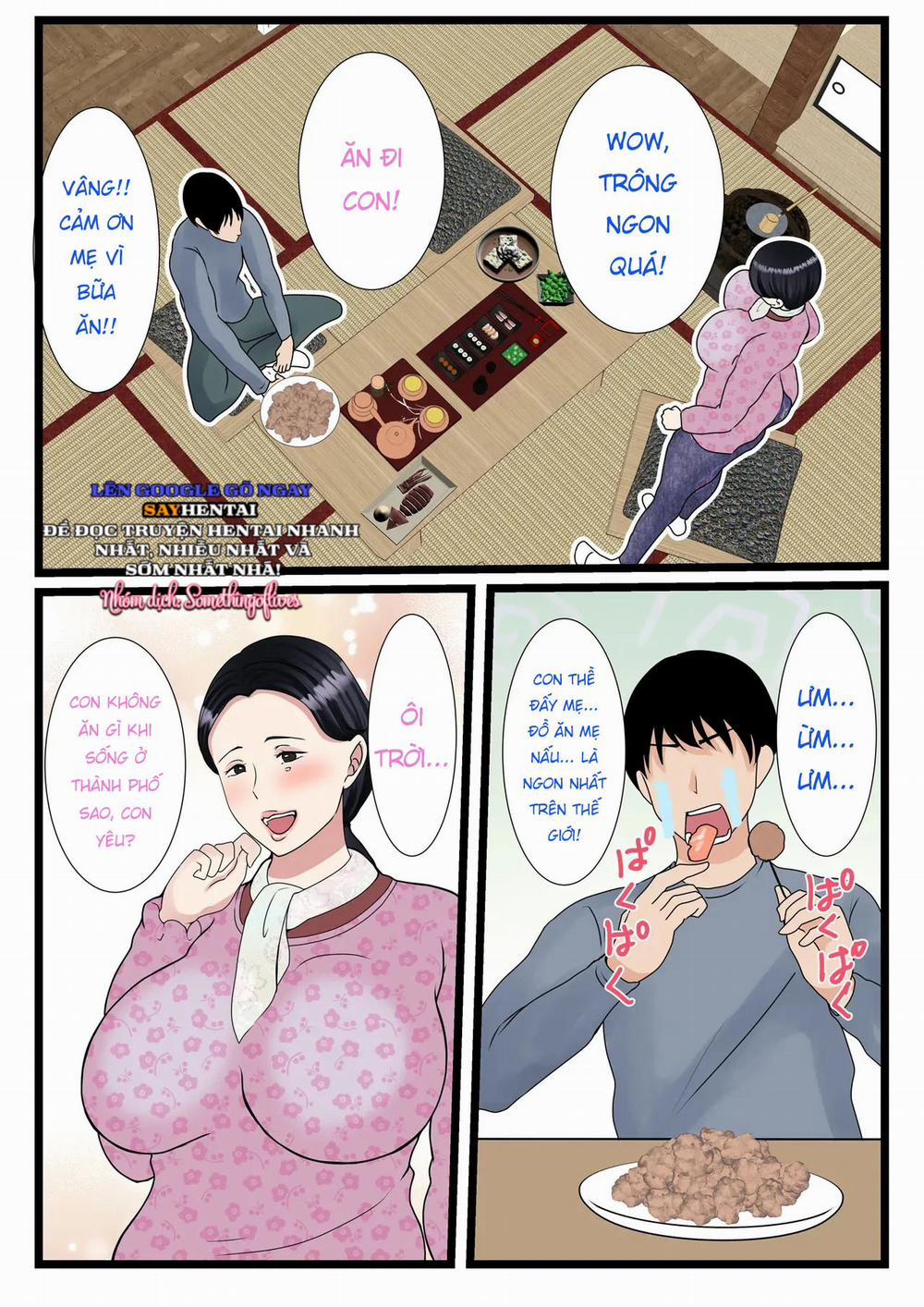 Musuko o Muramura sa Seru Inaka no Okaasan ~Haha no Furusato Ma Rei Ko wa Attakai~ Truyện Màu 1 trang 5