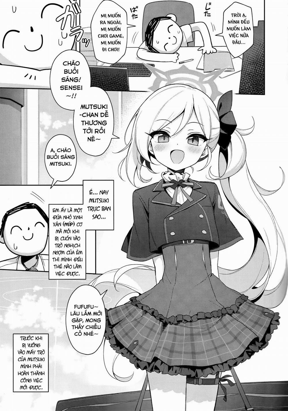 Mutsuki muốn chơi trò người nhớn Oneshot trang 3