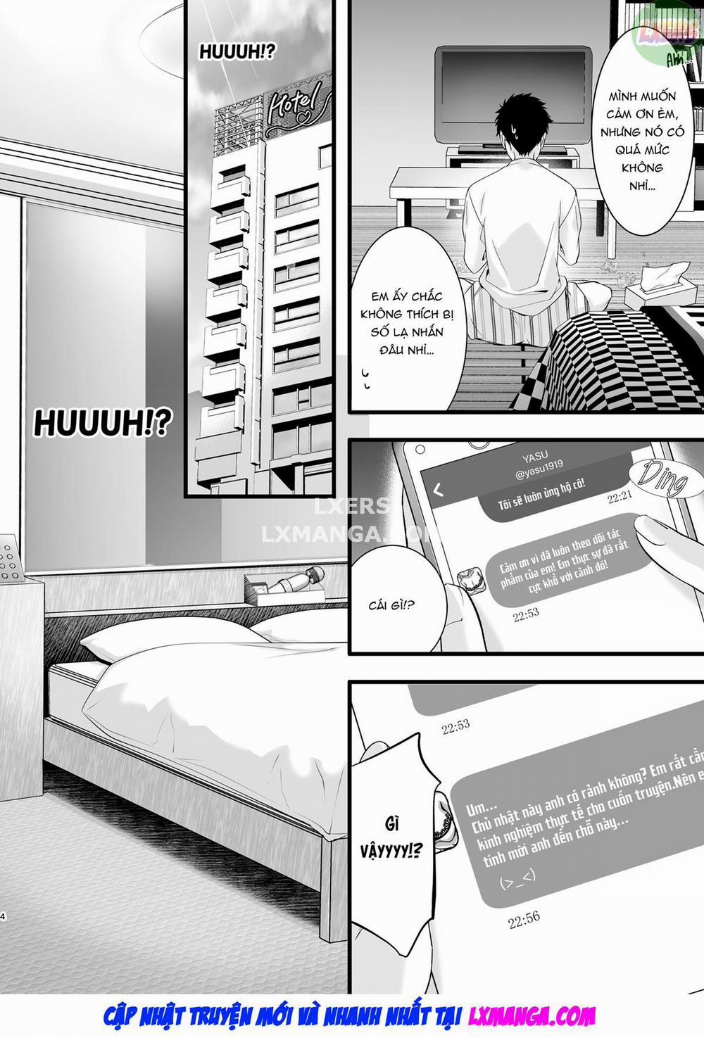 My Favorite Doujinshi Artist Invited Me to a Love Hotel Oneshot trang 5