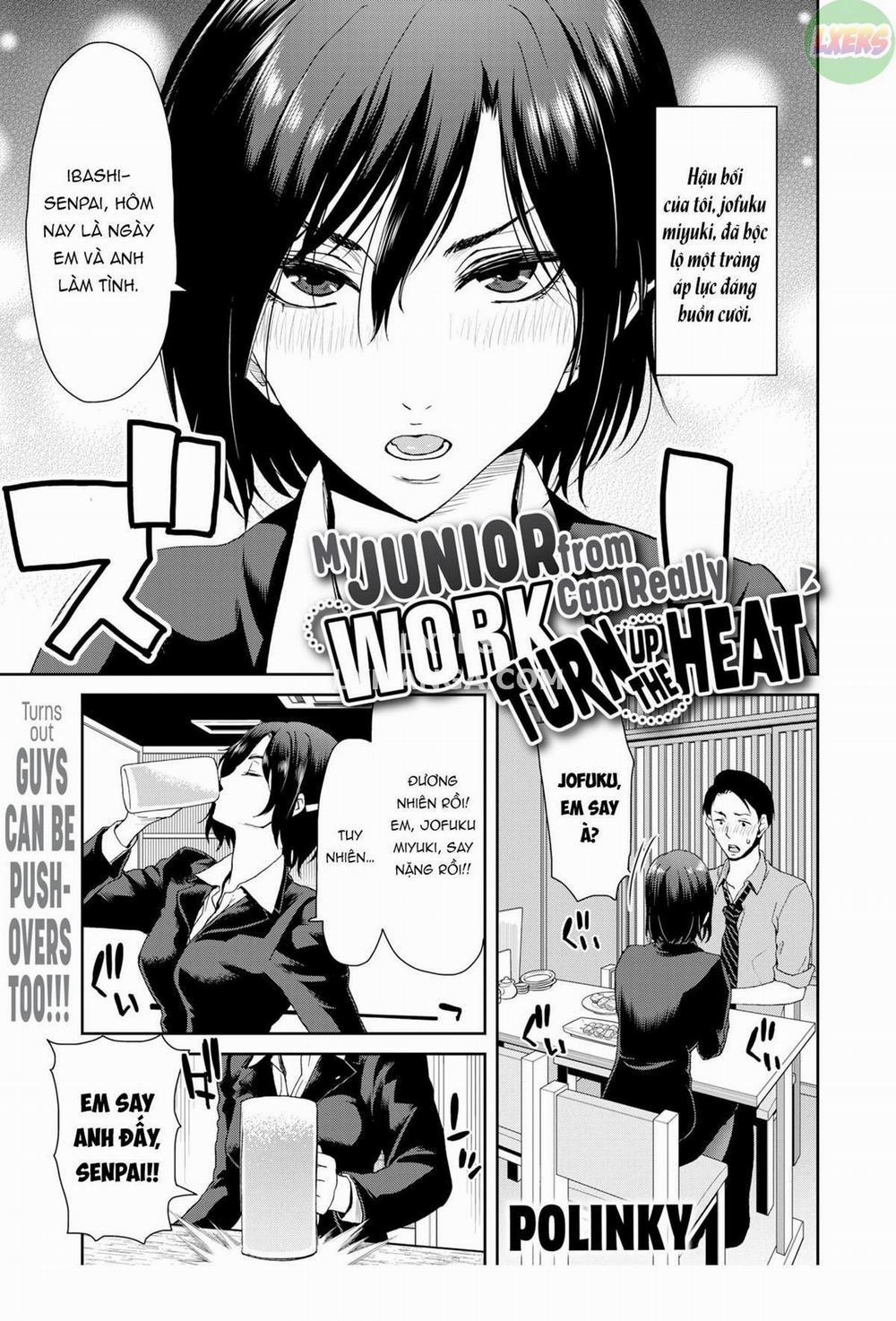 My Junior from Work Can Really Turn Up the Heat Oneshot trang 3