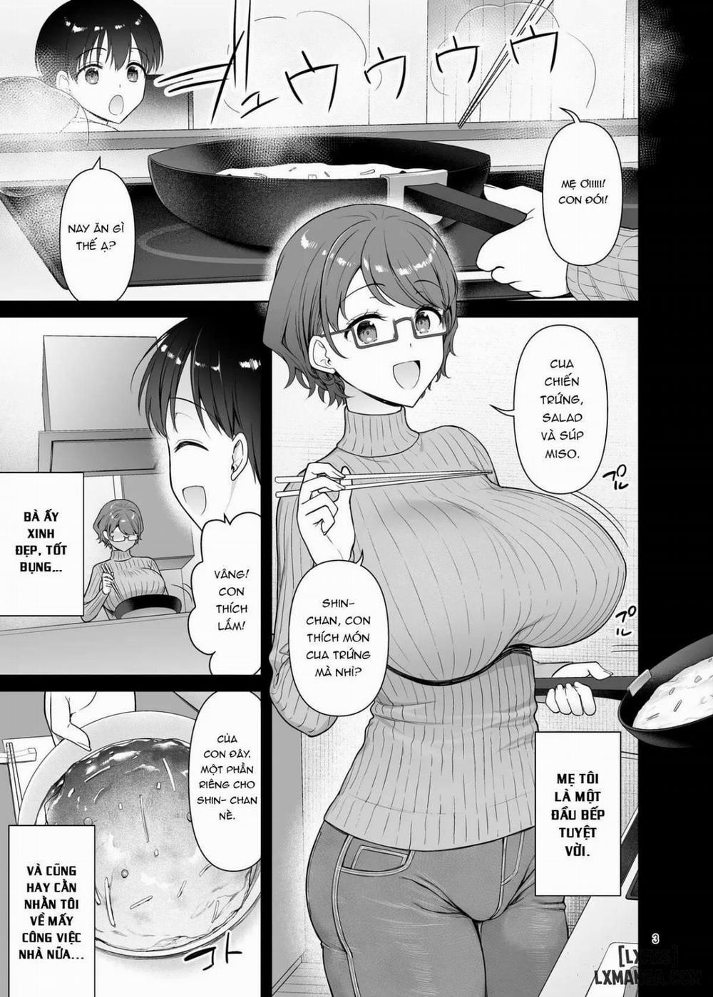 My Mom Turns Into a Slut for My Little Brother, and Him Alone Oneshot trang 2