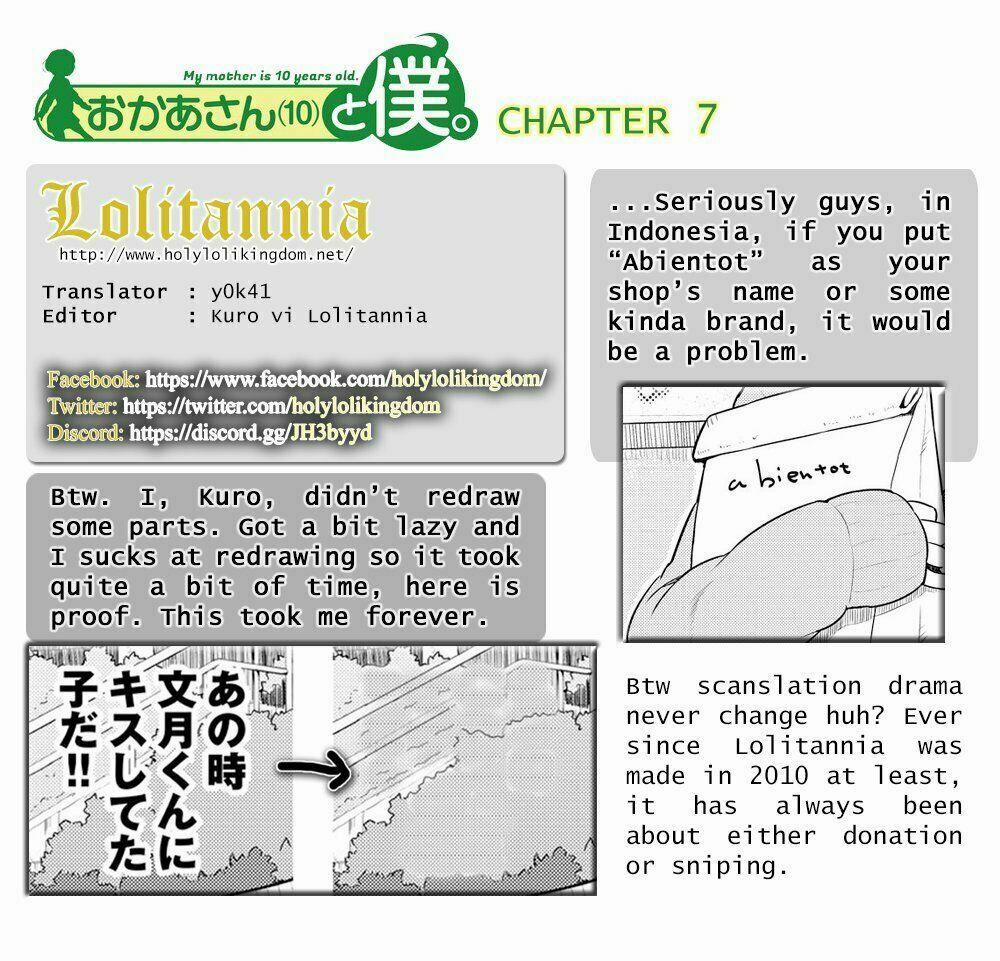 My Mother Is 10 Years Old 7 trang 1