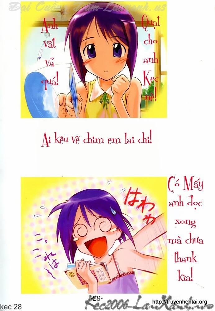 Nabu Rina 1 IRO-HINA Version (Love Hina) Oneshot [Full Color] trang 27
