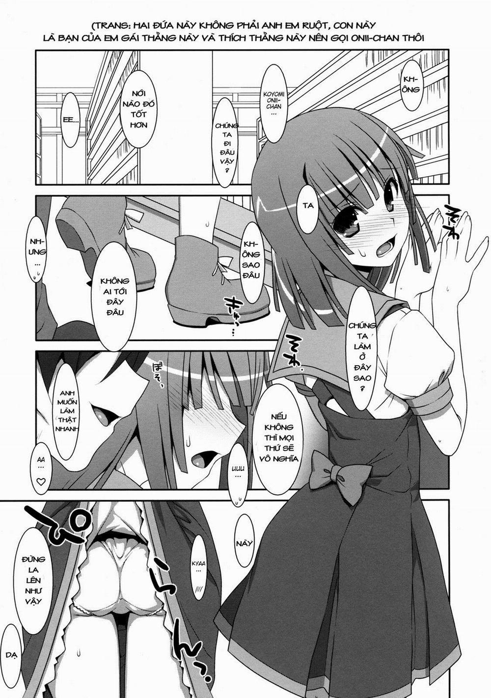 Nadeko Silent (Bakemonogatari) Oneshot trang 3