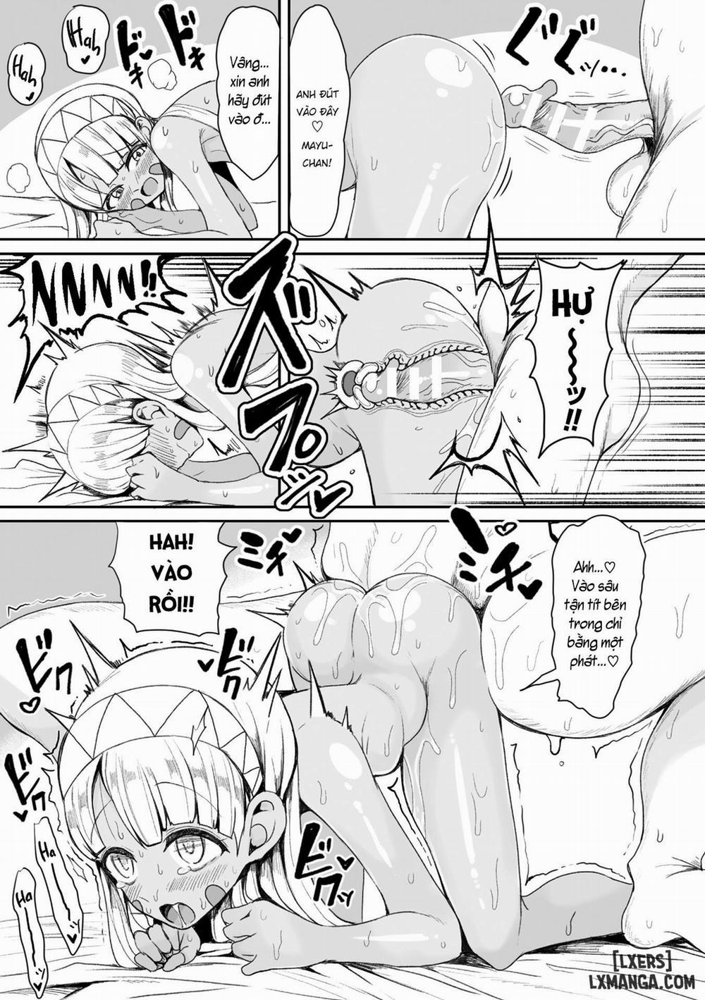 Nagaretsuita no wa Kasshoku Oneshot trang 10