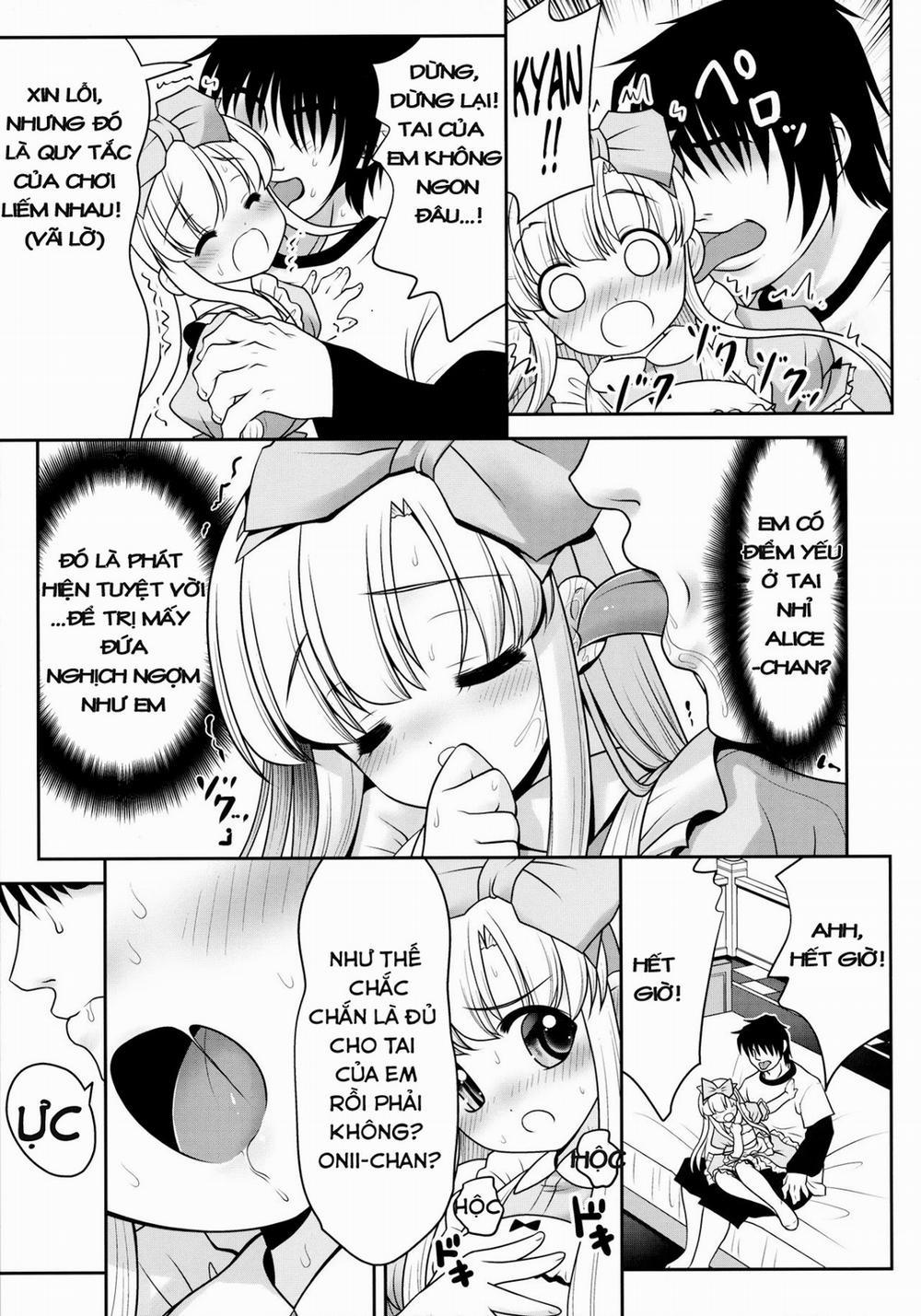 Naka ni Dashichau Koibito Gokko (Alice in Wonderland) 1 trang 13