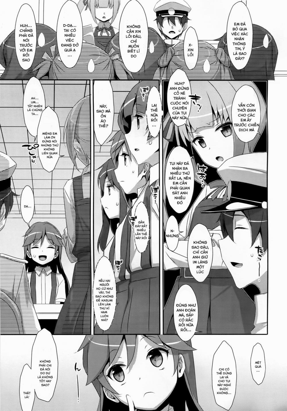 Naka Warui Furi Shite Kasumi to Teitoku ga ××× Shimakuritte Hontou desu ka? (Kantai Collection -KanColle-) Oneshot trang 1