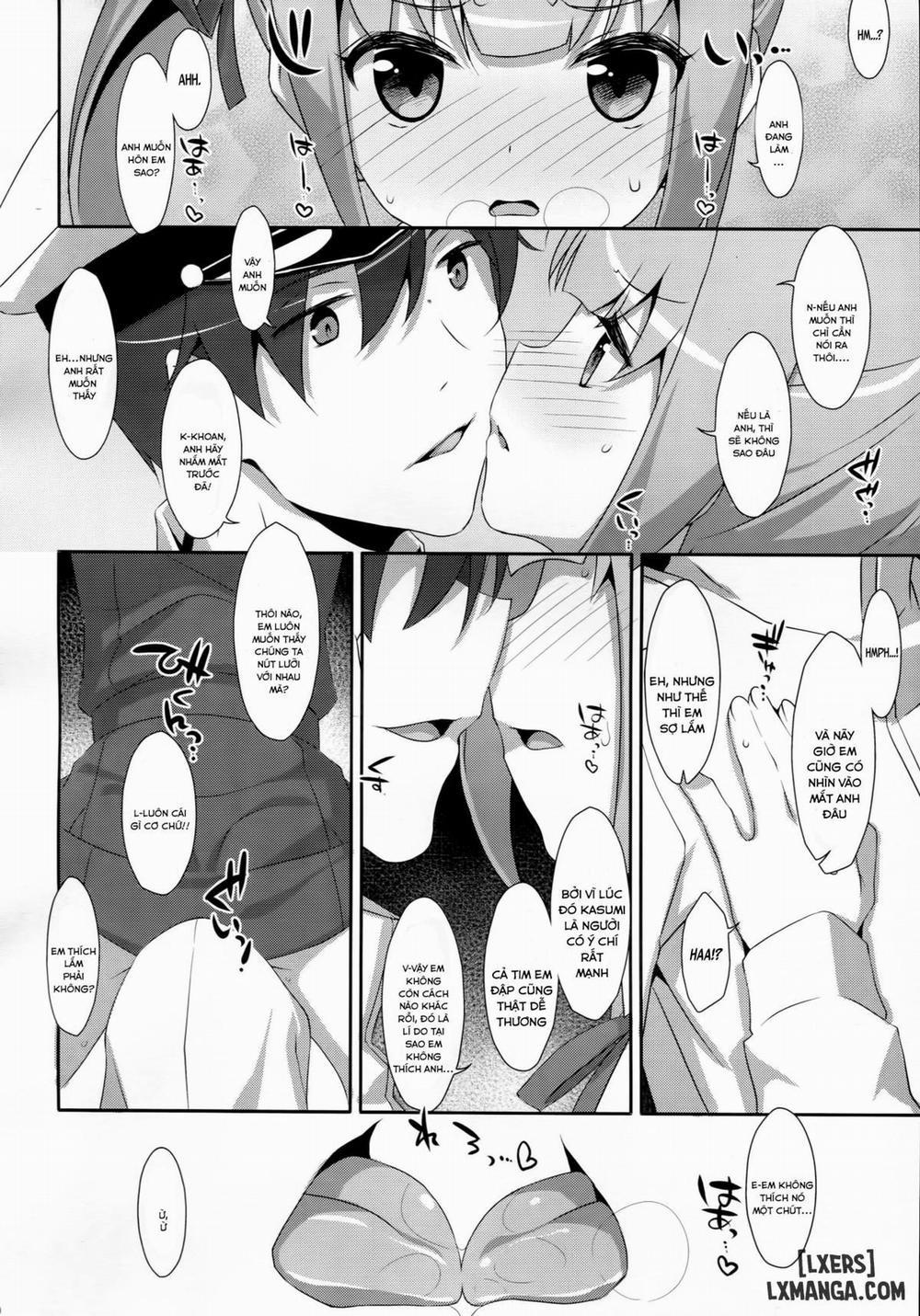 Naka Warui Furi Shite Kasumi Oneshot trang 8