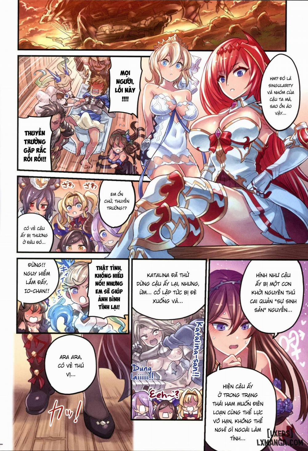 Nakama to Issen Koechau Hon ~Grablu Hen 3 Oneshot trang 5