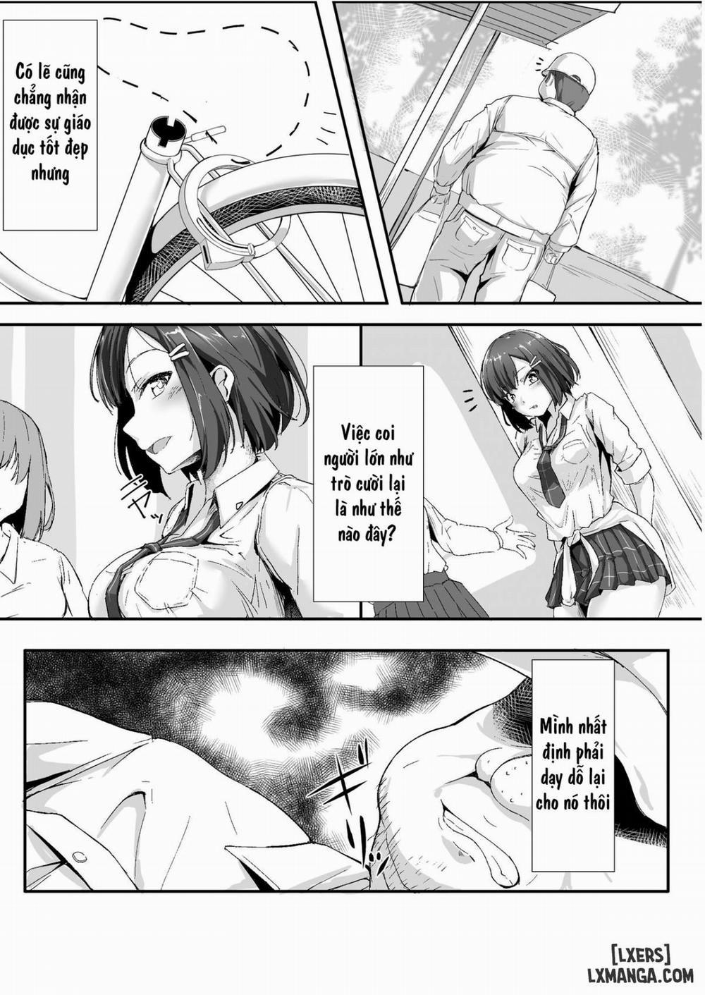 Namaiki na ♀ o Oji-san ga Wakaraseta Hi Oneshot trang 7