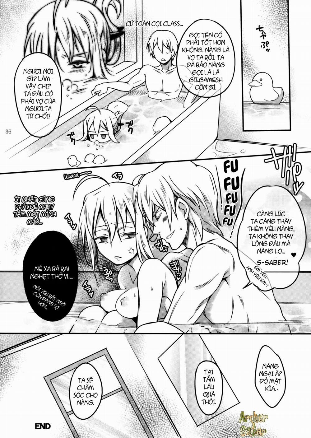 Nan to iu Kao wo shiteiru, Marude Sakari no tsuita Mesuinu no you dewa naika (Fate/Zero) Oneshot trang 36