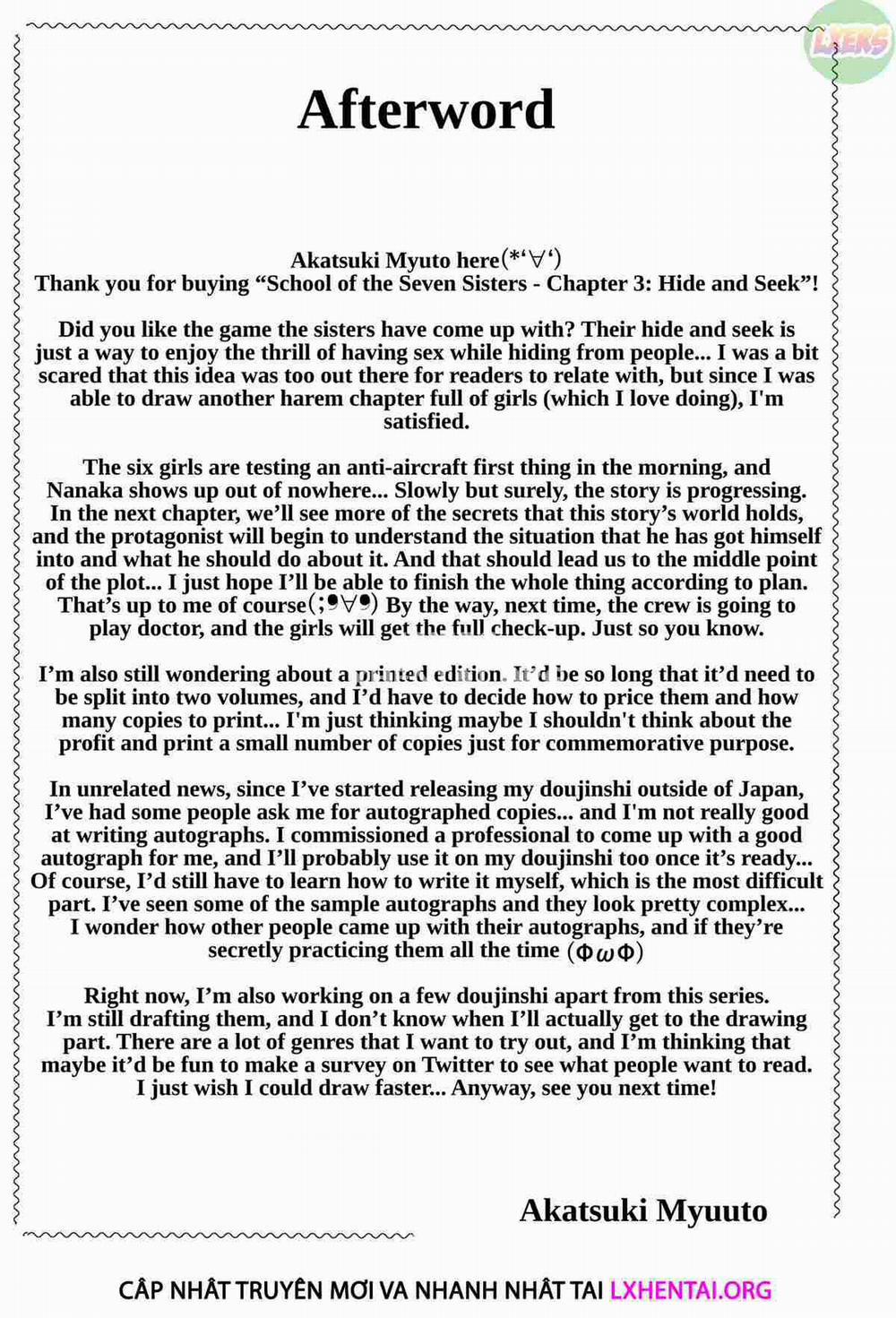 Nanaka no Rakuen ~Inaka no Gakkou de Bishoujo Harem 3: Hide and Seek trang 52