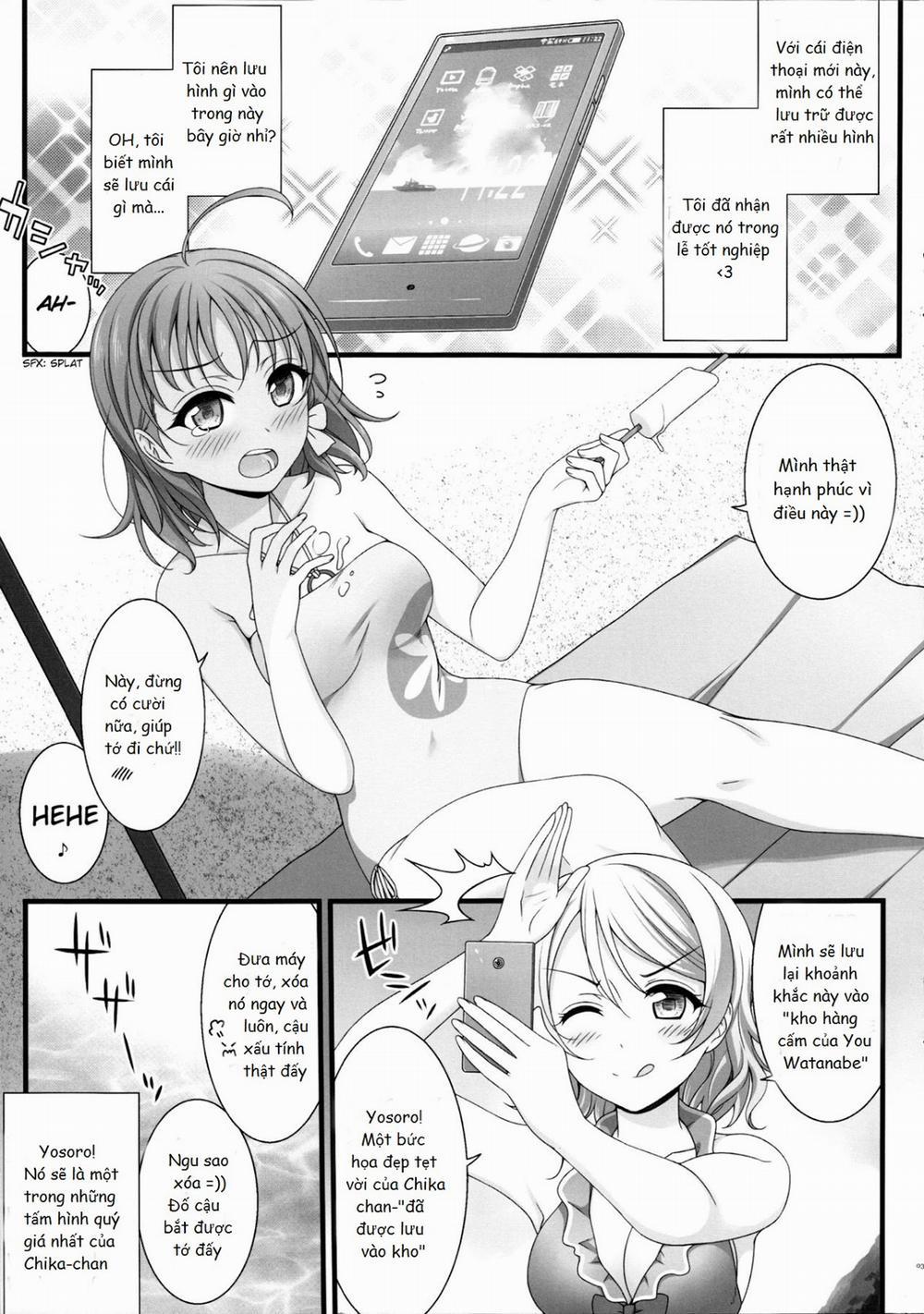 Nandaka Konya Wa Nemurenai. (Love Live! Sunshine!) Oneshot trang 3