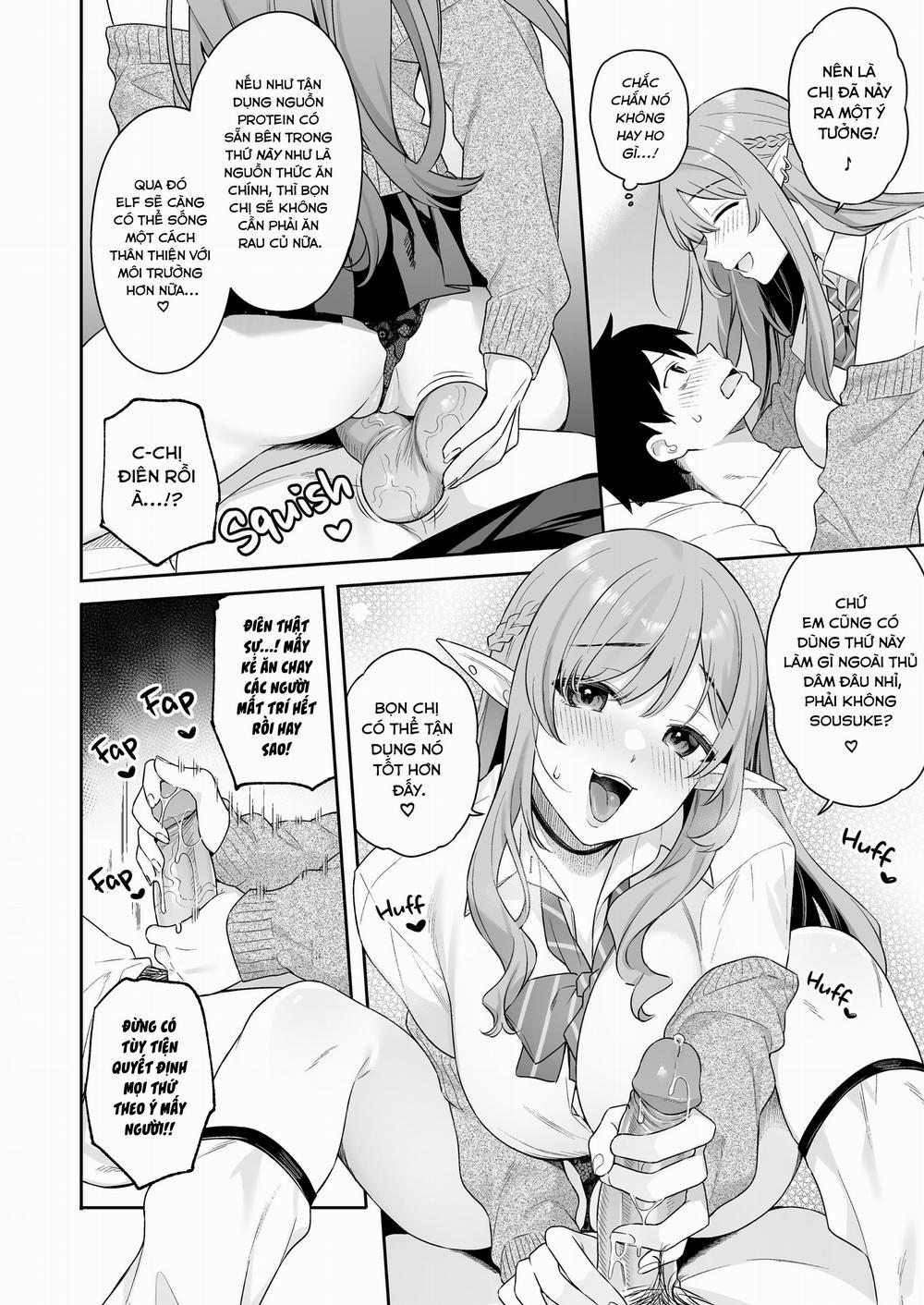 Nàng Elf ăn chay (nhưng lại) thèm thịt! Oneshot trang 15