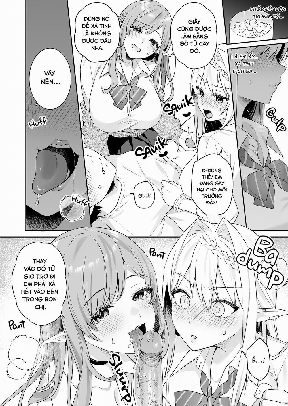 Nàng Elf ăn chay (nhưng lại) thèm thịt! Oneshot trang 17