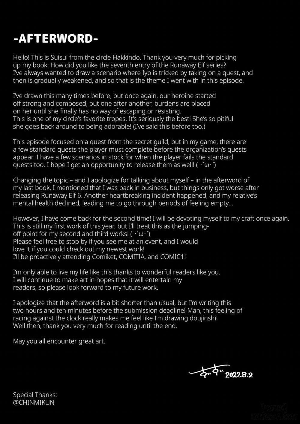 Nàng Elf Bỏ Trốn 7 trang 22