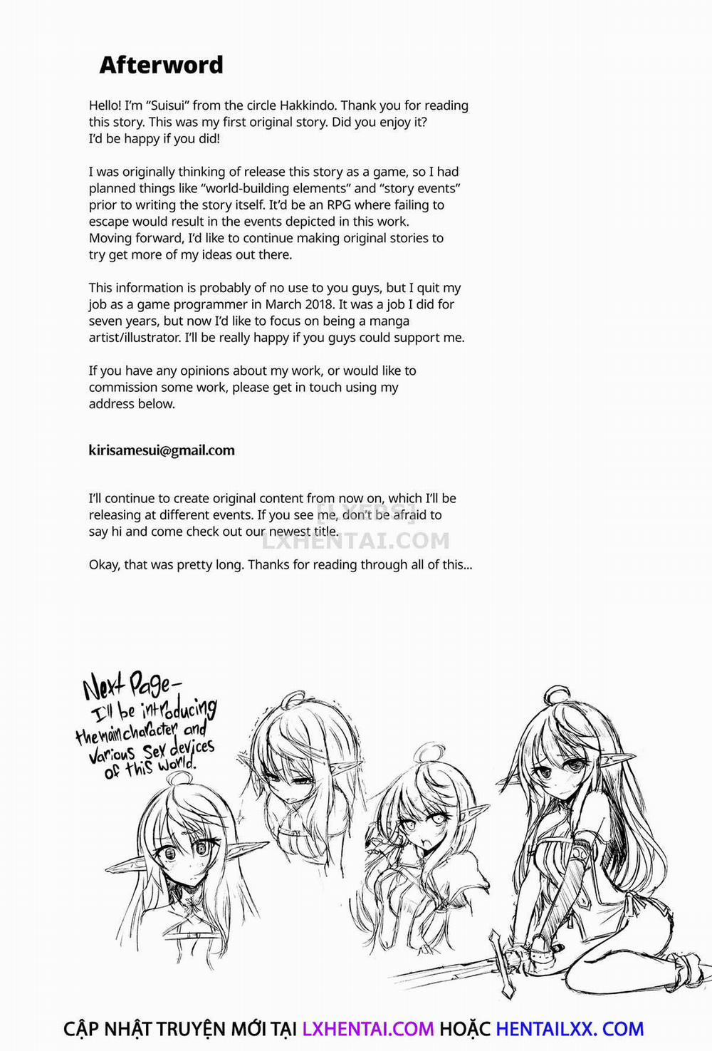 Nàng Elf chạy trốn 1 trang 20