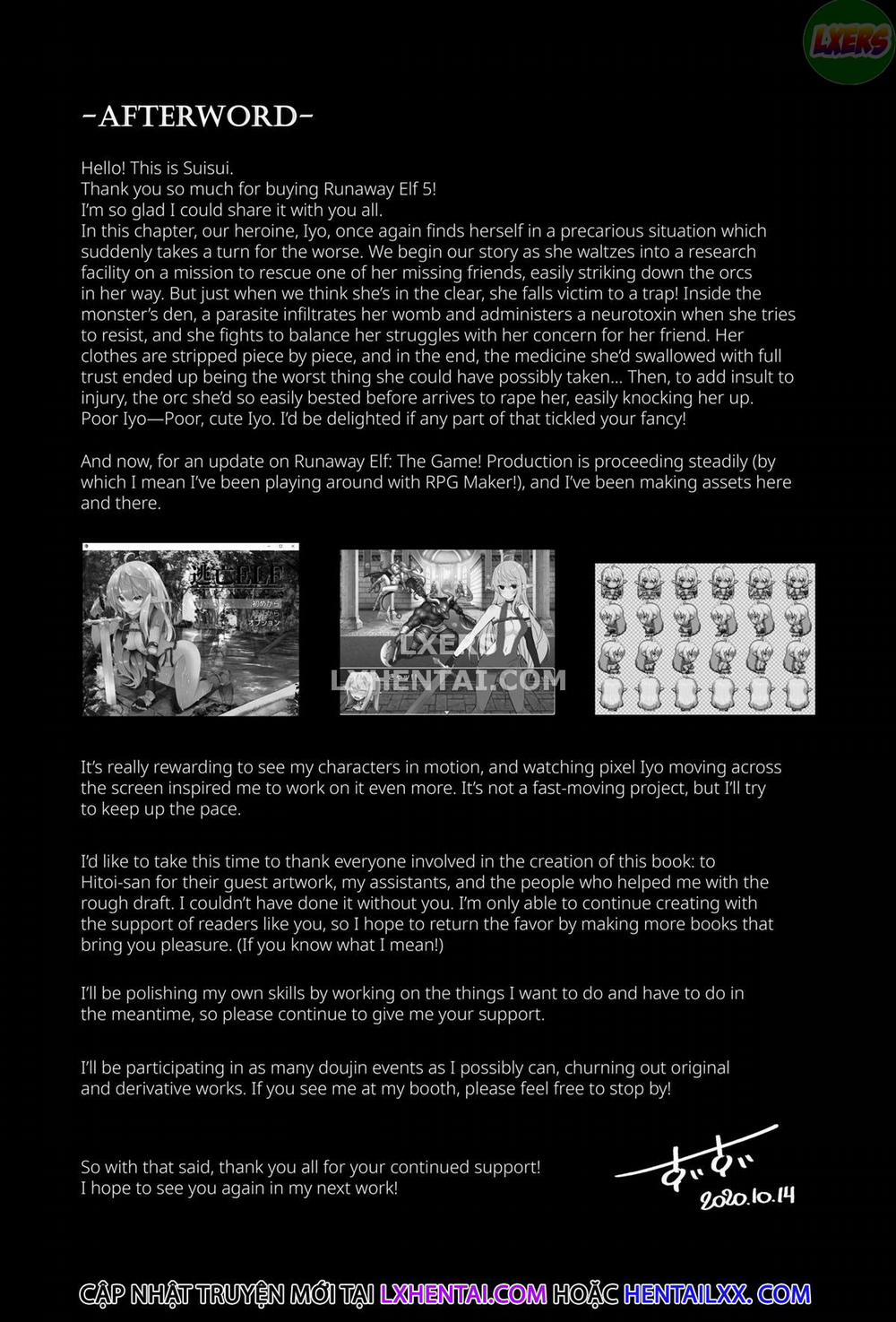 Nàng Elf chạy trốn 5 trang 27