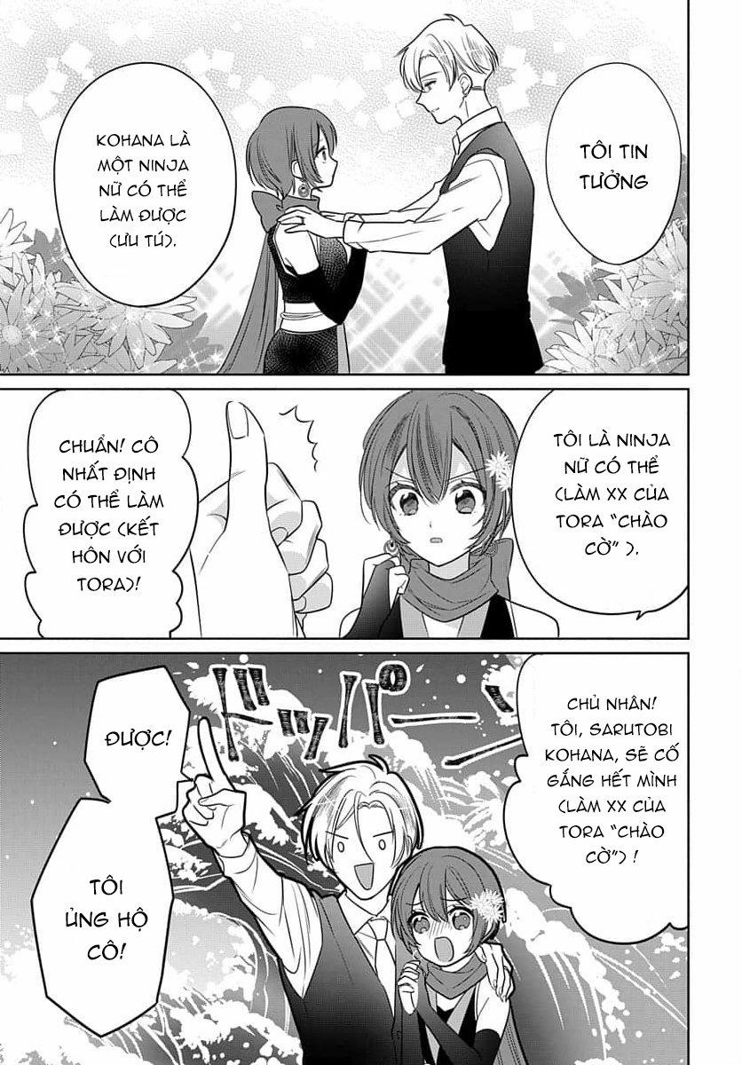 Nàng Ninja Muốn Tận Tâm Cống Hiến 32.1 trang 23