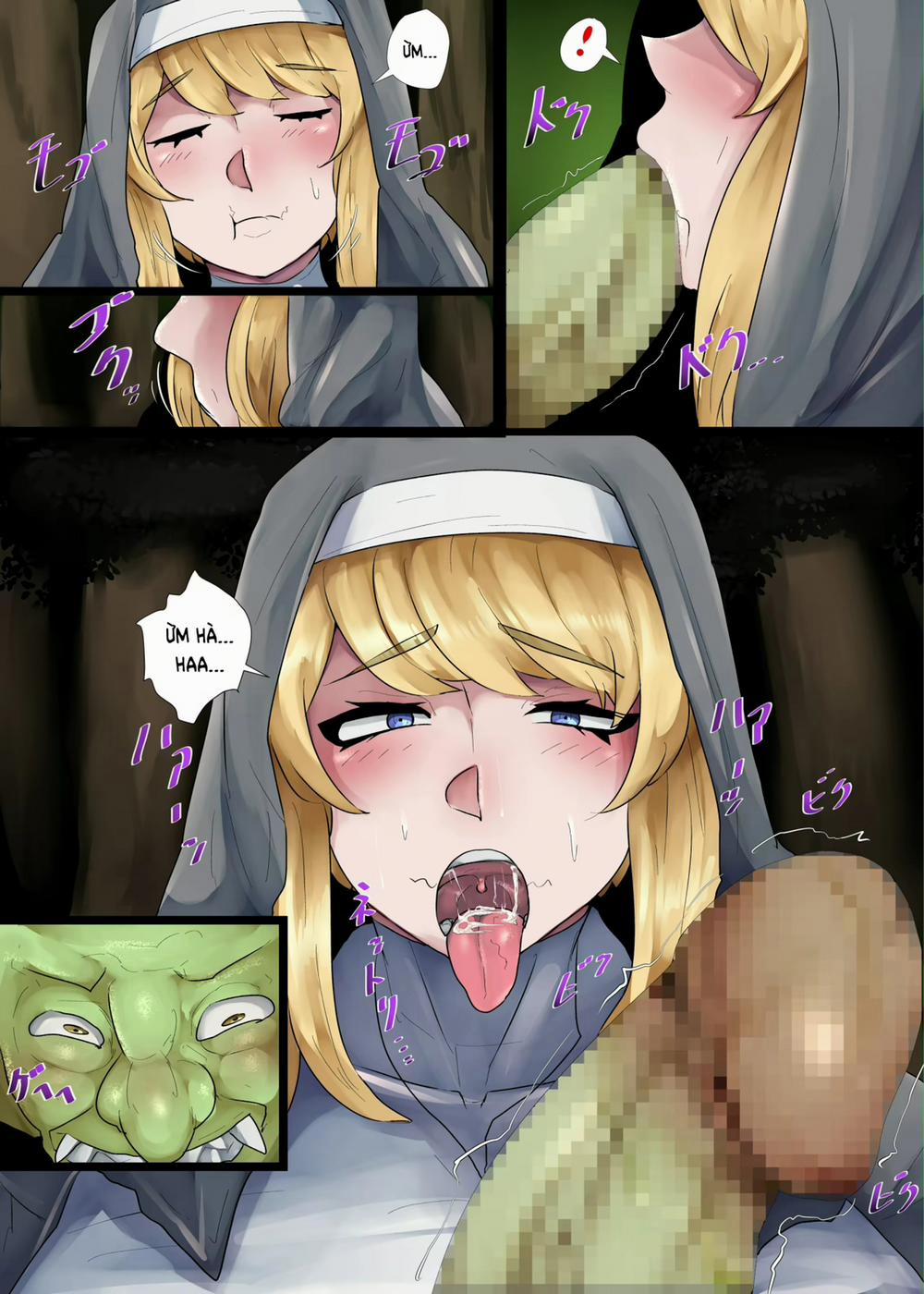 Nàng sơ bưởi to và Goblin buồi khủng Oneshot trang 13