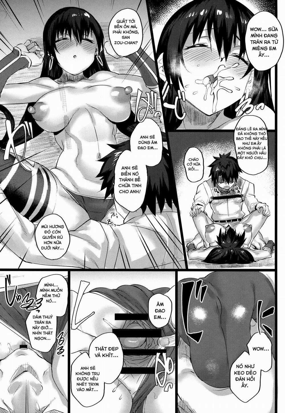 Nanmokanmo Mujikaku de Muboubi na Sanzou-chan ga Warui. (Fate/Grand Order) Oneshot trang 13