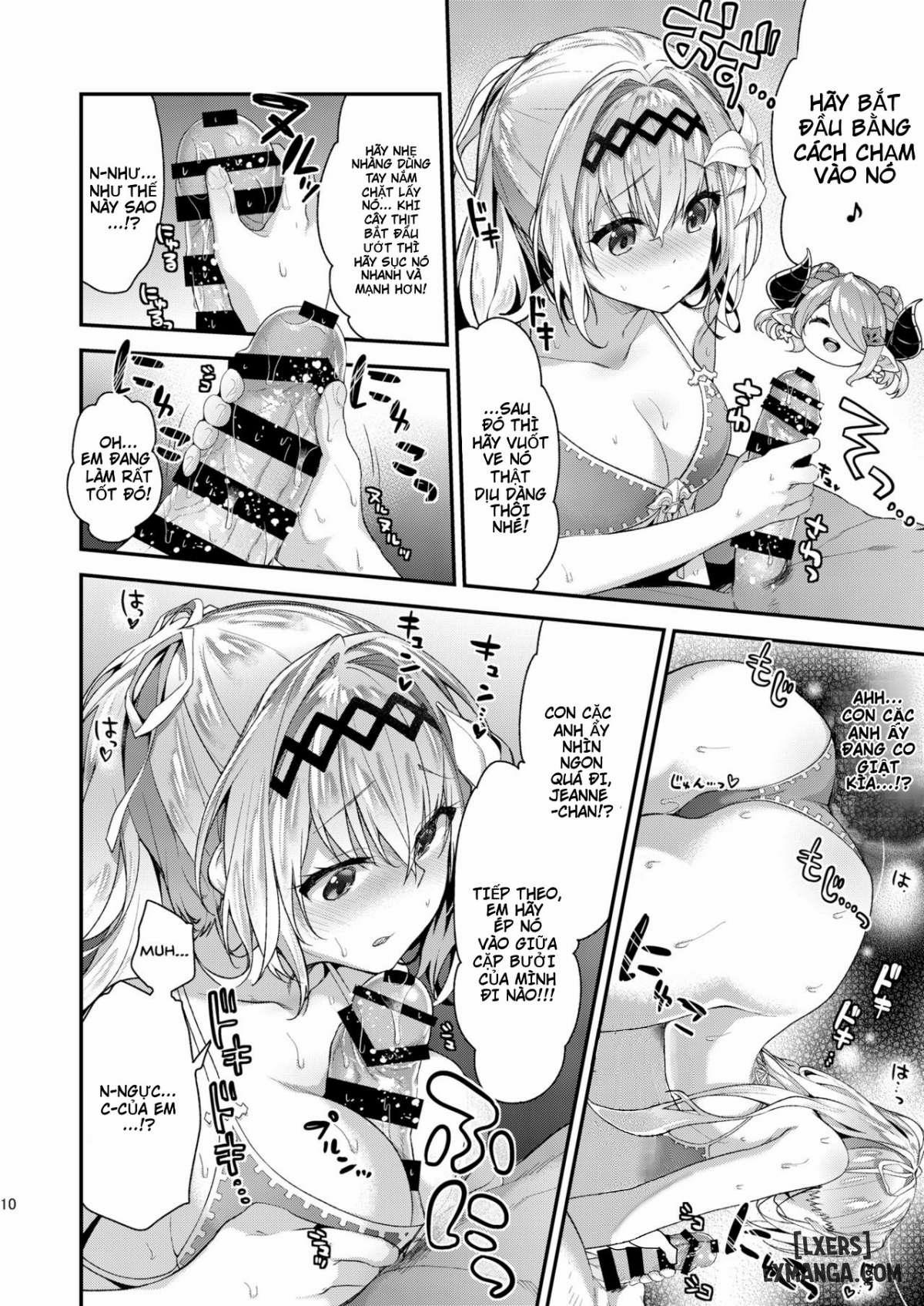 Narmaya & Jeanne to Dokidoki Summer Vacation 1 trang 6