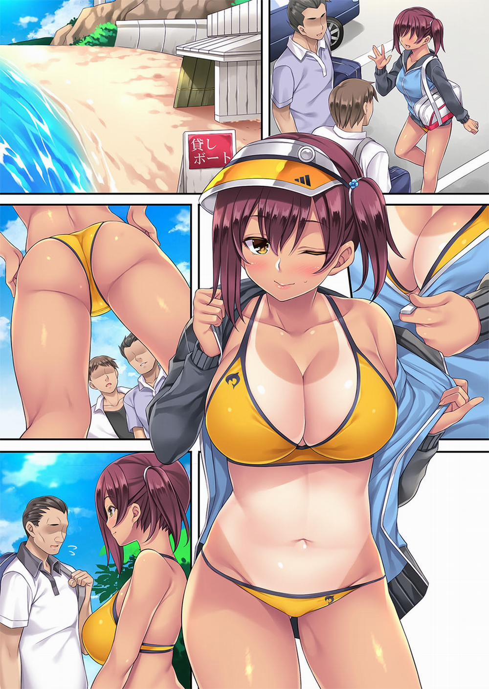 Natsu Gasshuku de Hamerareta Instructor Oneshot 0 Artist CG trang 5