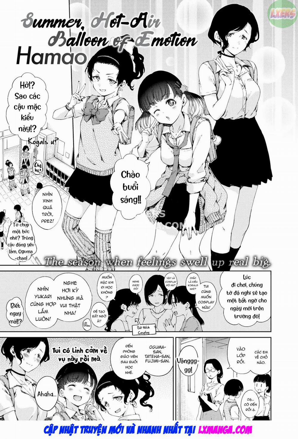 Natsu, Kibun Netsukkikyuu. Oneshot trang 1