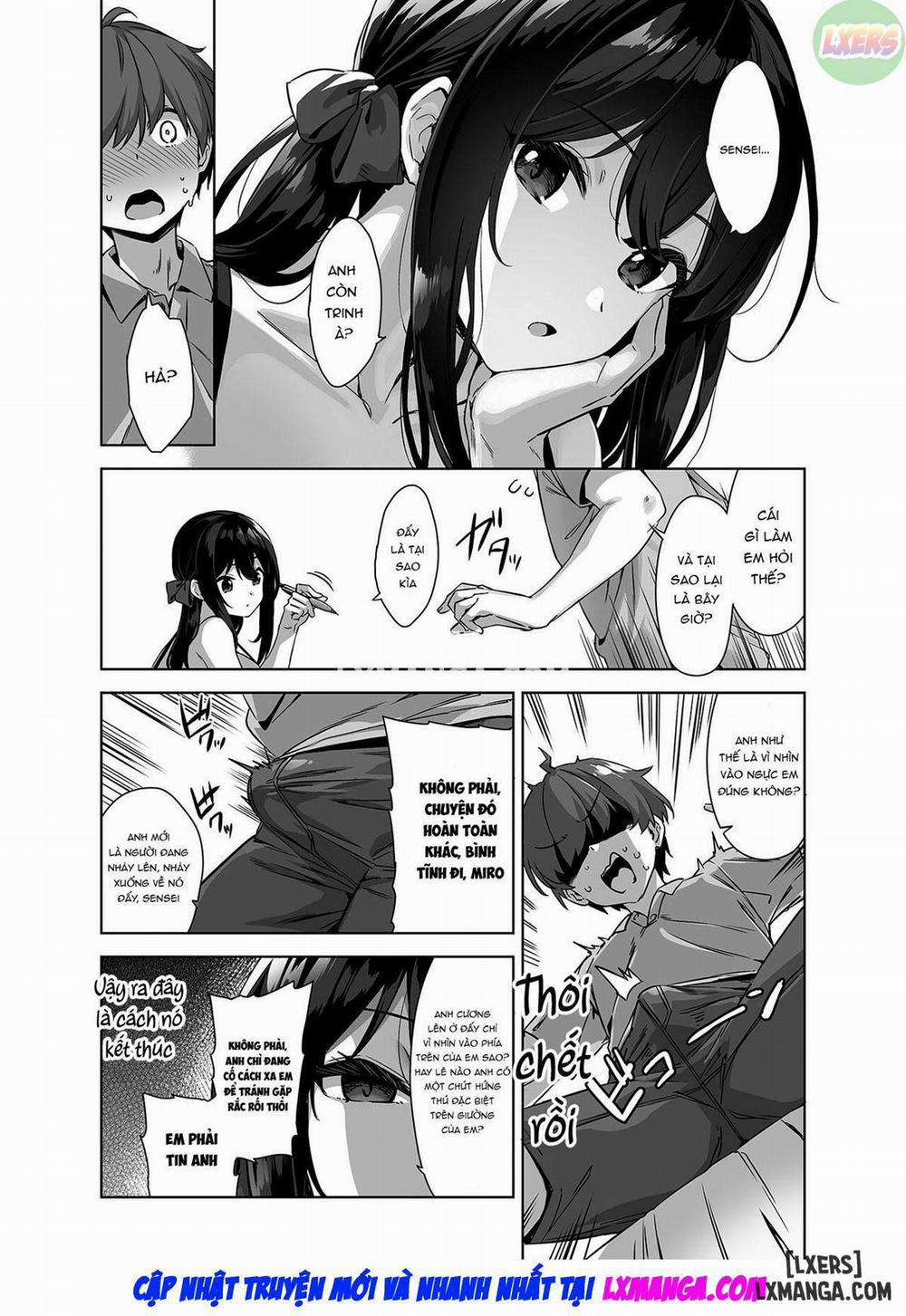 Natsu to Inaka to Yuuwaku shite kuru Dekkai Oshiego Oneshot trang 14