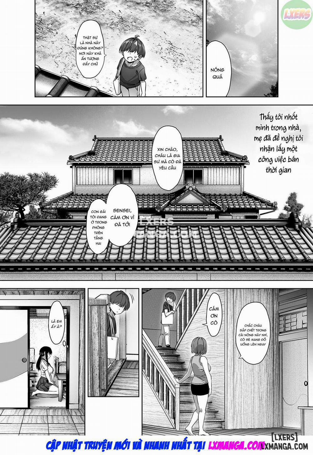 Natsu to Inaka to Yuuwaku shite kuru Dekkai Oshiego Oneshot trang 6